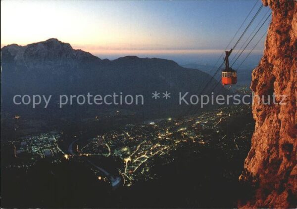 Seilbahn Predigtstuhl Bad Reichenhall Hochstaufe