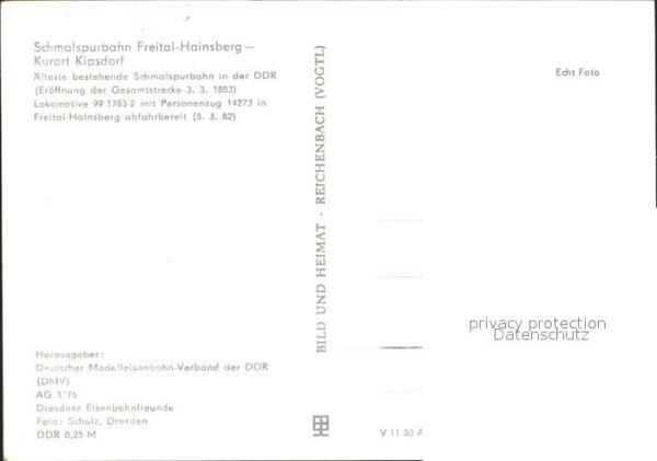 Lokomotive 99 1783-2 Schmalspurbahn Freital-Hainsb – Bild 2