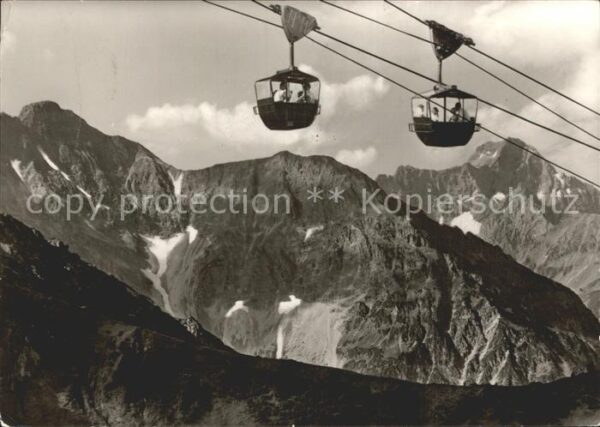 Seilbahn Riezlern-Kanzelwand Kleinwalsertal Elfe