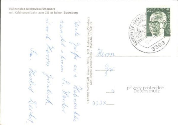 Seilbahn Hahnenklee-Bockwiese Bocksberg – Bild 2