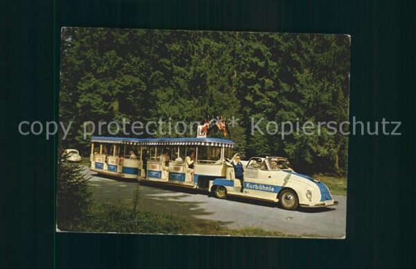 Autos Kurbähnle Freudenstadt Schwarzwald