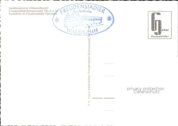 Autos Kurbähnle Freudenstadt Parkwald – Bild 2