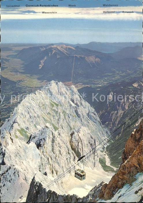 Seilbahn Bayerische Zugspitzbahn Garmisch-Parten
