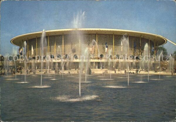 Exposition Universelle Bruxelles 1958 Pavillon USA