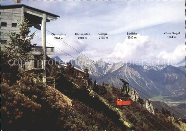 Seilbahn Tegelberg Tiroler und Allgäuer Hochgebi