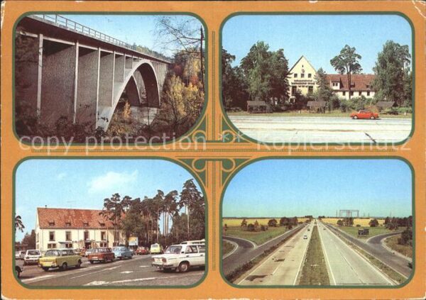 Autobahn Hermsdorfer Kreuz Teufelstalbrücke Mitr
