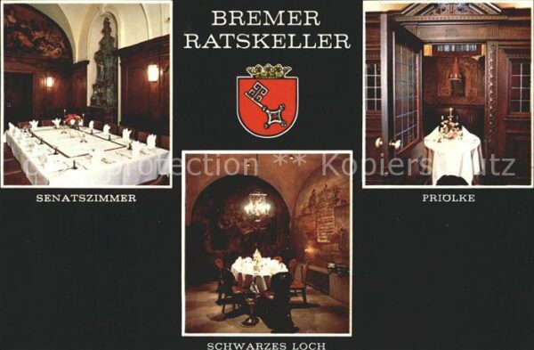 Bremen Bremer Ratskeller Senatszimmer Schwarze