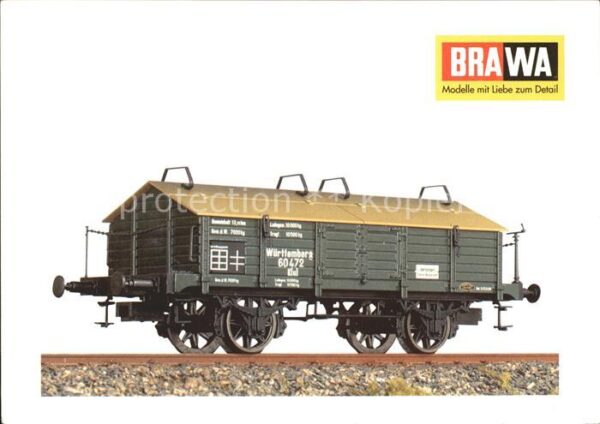 Modellbau-Eisenbahn Salwagen H0 Brawa