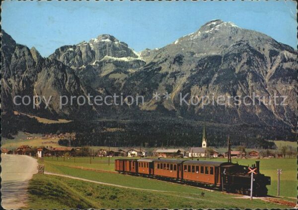 Eisenbahn Zillertalbahn Strass Rofangebirge
