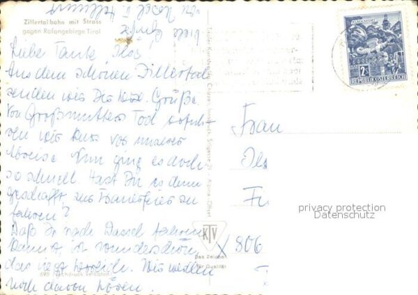 Eisenbahn Zillertalbahn Strass Rofangebirge – Bild 2