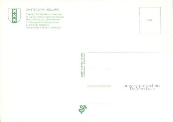 Drehorgel Amsterdam – Bild 2