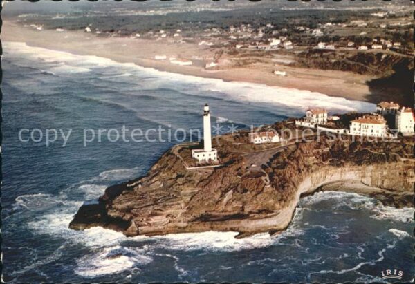 Leuchtturm Lighthouse Biarritz Phare Plage Chambre d_Amour