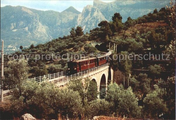 Eisenbahn Ferrocarril Palma Soller Mallorca
