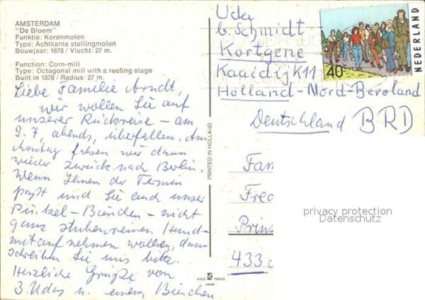Windmuehle De Bloem Amsterdam – Bild 2