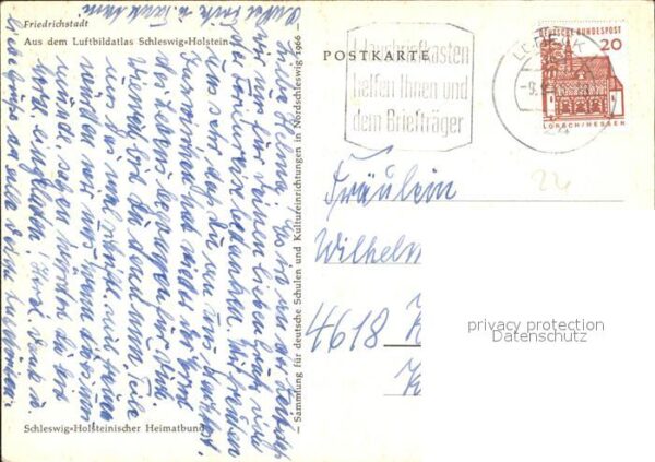 Friedrichstadt Eider Fliegeraufnahme – Bild 2