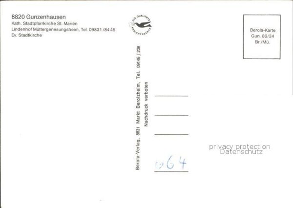 Gunzenhausen Altmuehlsee Lindenhof Müttergenesungsheim Schwimmba – Bild 2