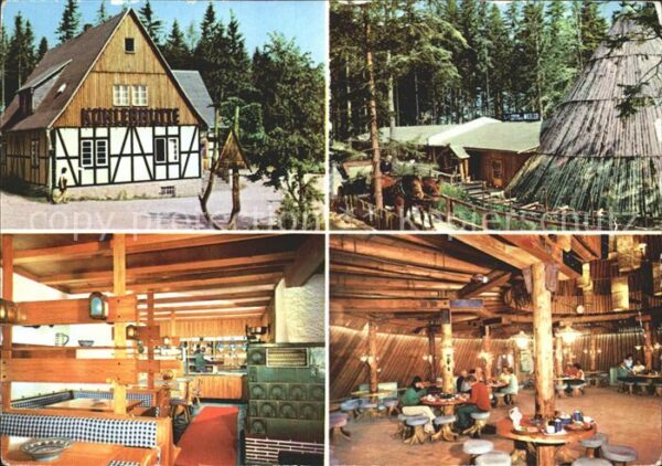 Sosa Erzgebirge Restaurant Köhlerhütte und Meiler an Ta