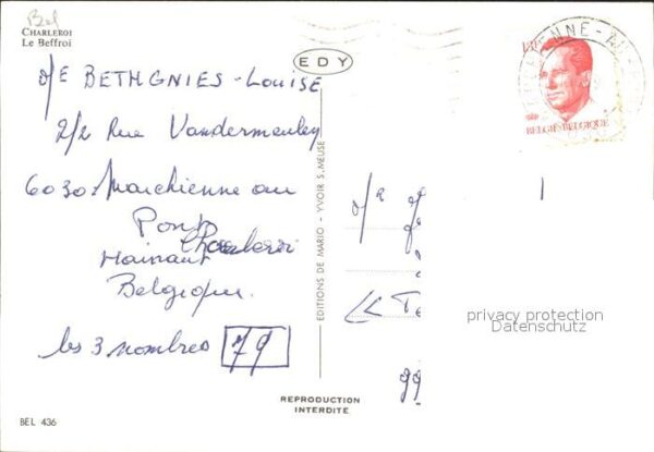 Charleroi Wallonie Le Beffroi – Bild 2