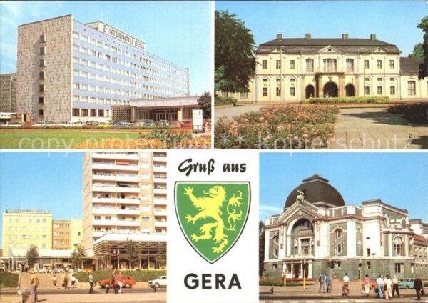 Gera Interhotel Gera Kunstgaleri Bühnen der