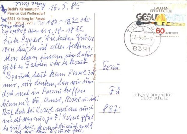 Kellberg Pension Gut Wolfersdorf Bachis Kerzenst – Bild 2