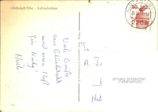 Glueckstadt Fliegeraufnahme – Bild 2