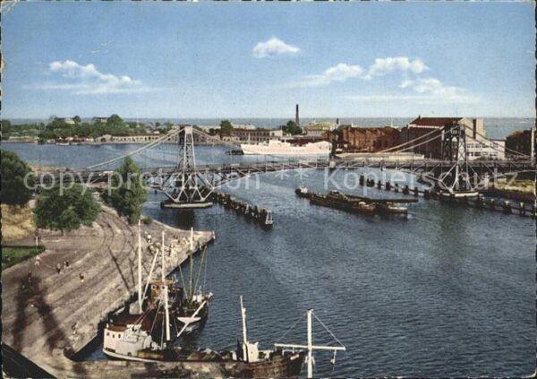 Wilhelmshaven Kaiser Wilhelm-Brücke Drehbrücke