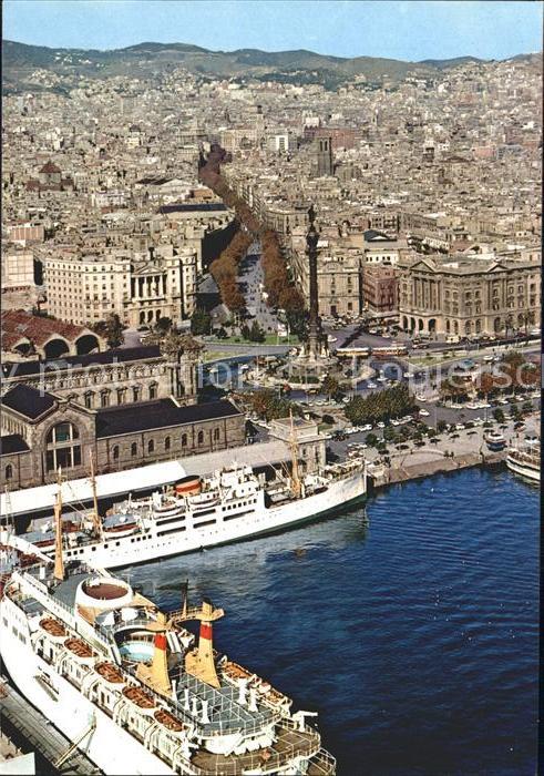 Barcelona Cataluna Hafenpartie