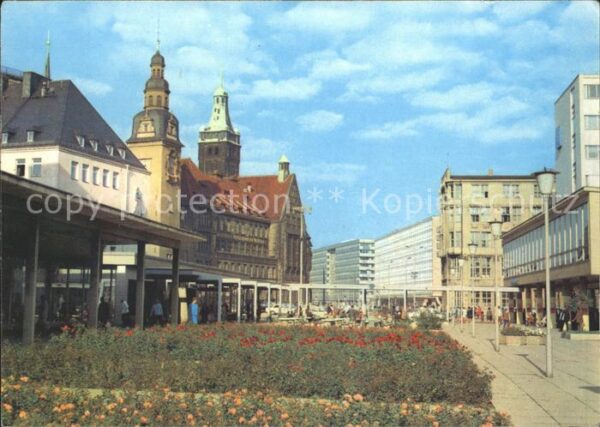 Karl-Marx-Stadt Rosenhof Rathaus