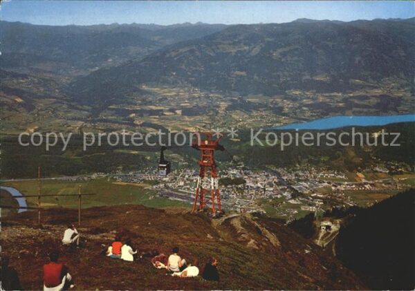 Kaernten Goldeck-Seilbahn Millstättersee Seebode