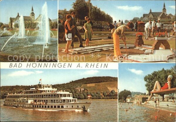 Bad Hoenningen Minigolf Schwimmbad Dampfer