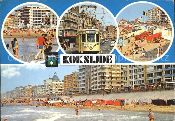 Koksijde Strand Strassenbahn