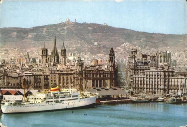 Barcelona Cataluna Hafen