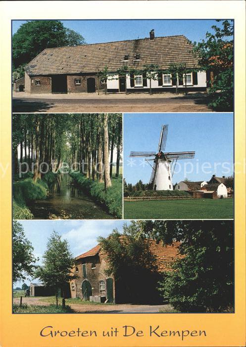 De Kempen Windmühle Kanal