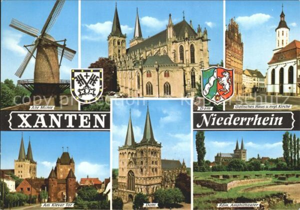 Xanten Niederrhein Alte Mühle Dom Klever-Tor