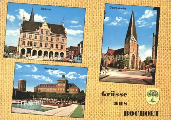 Bocholt Westfalen Georgskirche Rathaus