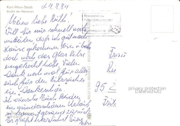 Karl-Marx-Stadt Strasse der Nationen – Bild 2