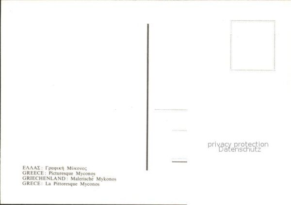 Myconos Hafen Windmühle – Bild 2