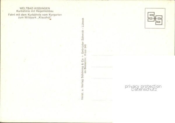 Bad Kissingen Kurbähnle mit Regentenbau – Bild 2