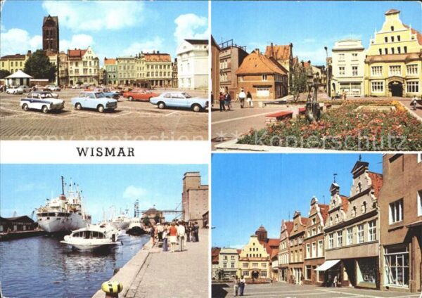 Wismar Mecklenburg Vorpommern Hafen Krämerstrasse