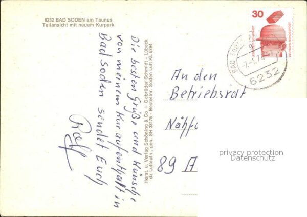 Bad Soden Taunus Fliegeraufnahme – Bild 2