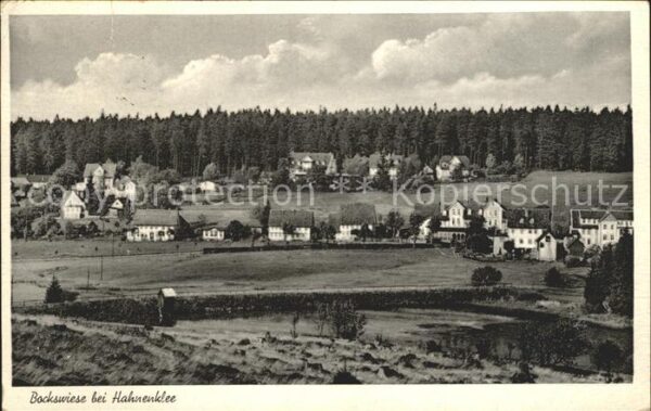 Hahnenklee-Bockswiese Harz Totalansicht
