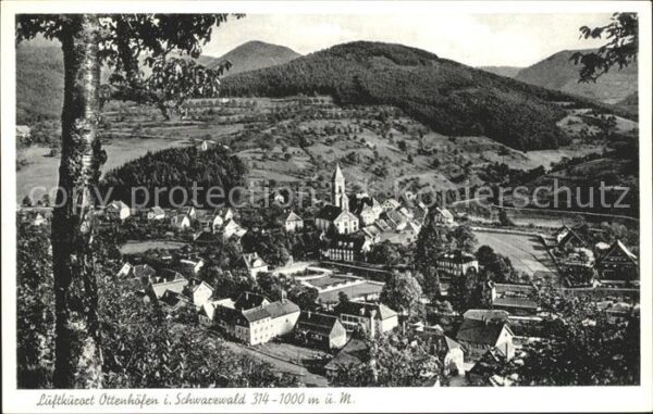 Ottenhoefen Schwarzwald Ortsansicht