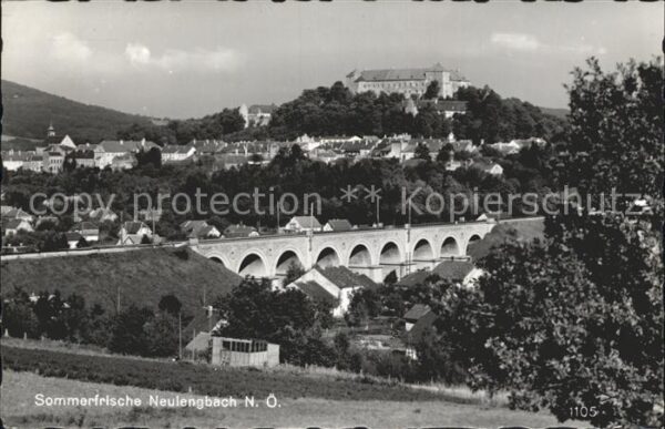 Neulengbach Sommerfrische Brücke Schloss