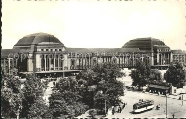 Leipzig Hauptbahnhof Strassenbahn Messestadt