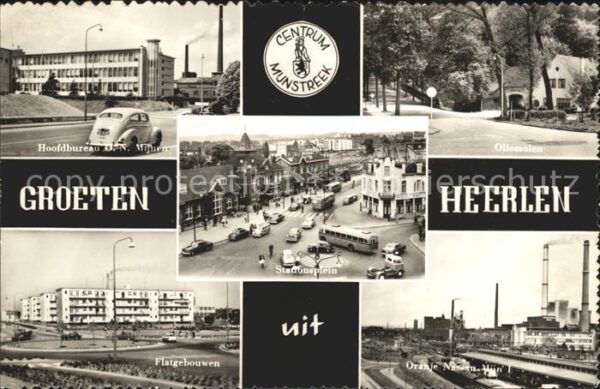 Heerlen Hoofdbureau UN Mijnen Oliemolen Oranje
