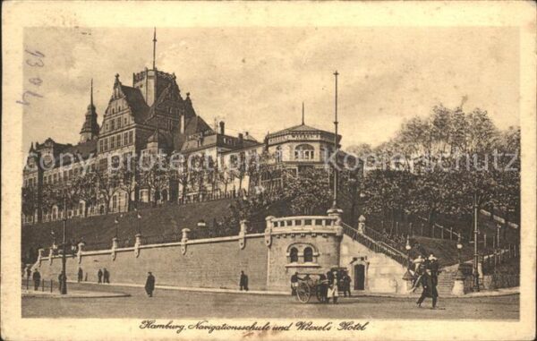 Hamburg Navigationsschule und Wiezels Hotel