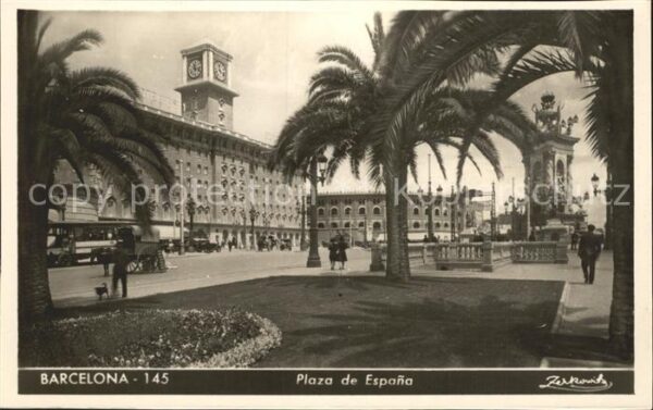 Barcelona Cataluna Plaza de Espana
