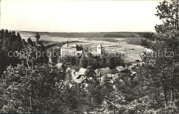 Elgersburg Panorama mit Schloss