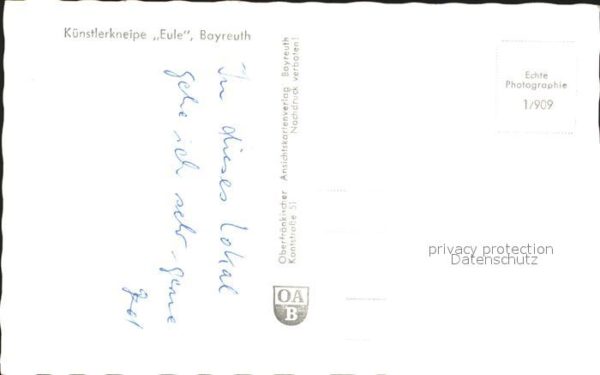 Bayreuth Künstlerkneipe Eule – Bild 2
