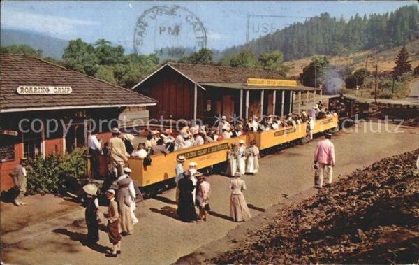 Felton California Old Time Excursion Train Roaring Camp